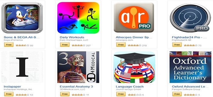 apps free from amazon