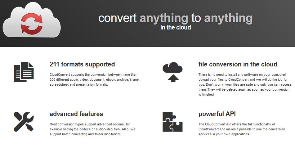 Cloud convert image