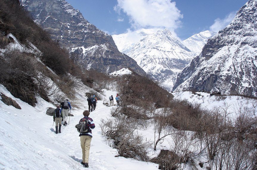 Trekking in Nepal Annapurna region