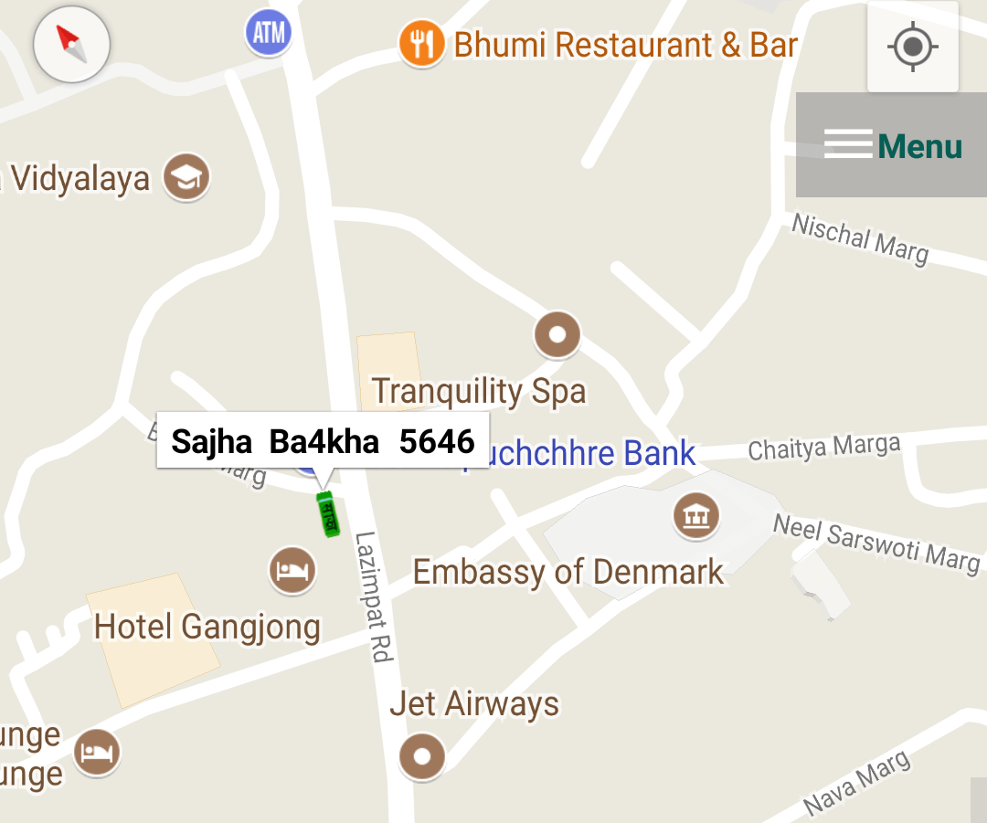 track sajha bus route location