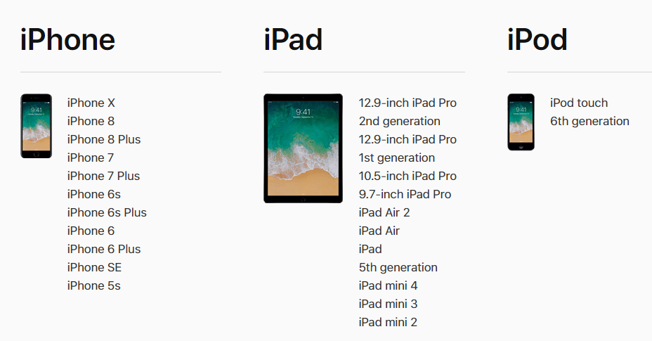 iOS 11 Nepal
