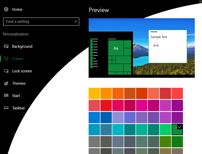 how to turn dark mode in windows 10