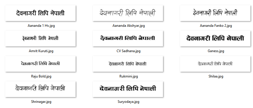 28 Stylish Nepali Fonts (Devanagari) for Graphic Design