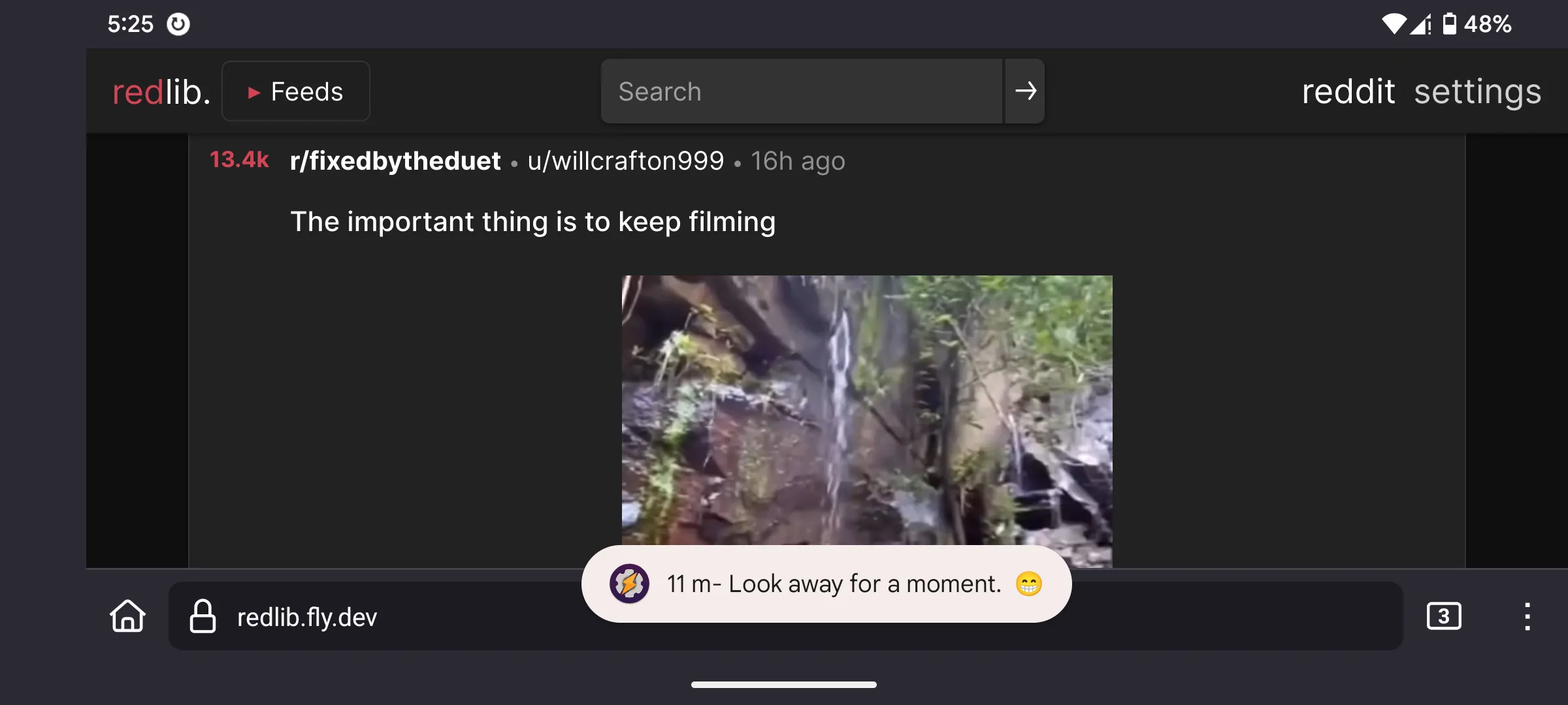 Screentime tasker reminder toast